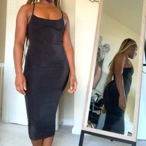 Midi Black Dress